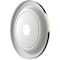 Ekena Millwork Traditional PVC Medallion (Canopies up to 11 1/2"), 19"OD x 3 1/2"ID x 1 1/2"P, Metallic Charcoal CMP19TRCCH - alternate 5